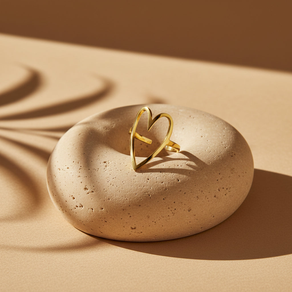 Open Heart Ring